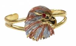 Bracelet Eagle Golden Color