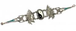 Red Indian Bracelet Yin Yang