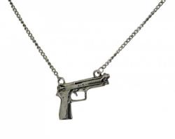 Necklace Gun Pendant