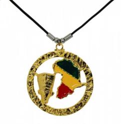 Necklace Rasta Africa Pendant