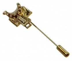 Sattel Krawattennadel