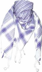 Keffiyeh Scarf White Lilac