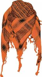Arafat Scarf Orange Black