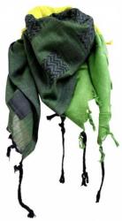 Palestinian Scarf Yellow Green Black Jamaica