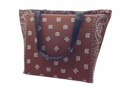 Gemusterte Paisley Tragetasche
