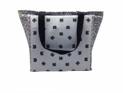Paisley Tasche Weiß & Schwarz
