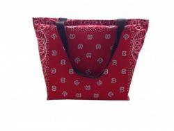 Bandana Paisley Tasche Rot