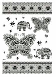 Fake Boho Tattoo Black