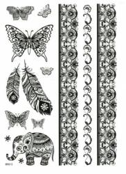 Temporary Tattoo Brown