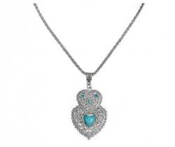 Bohemian Necklace In Silver