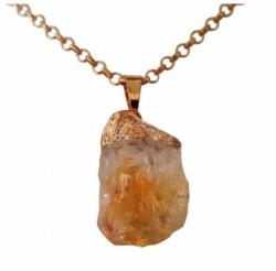 Necklace With White Stone