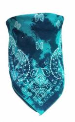 Biker Bandana Türkises Batik Paisley