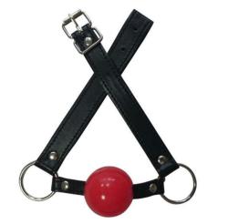 Rubber Mouth Gag Red Ball