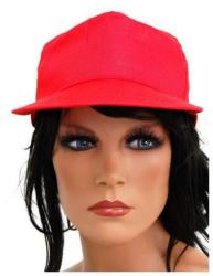 Snapback Kappe Rot