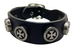 Lederarmband Kreuz