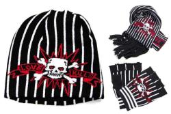 Schal Set Love Kills Totenkopf
