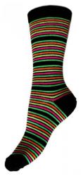 Socken Mehrfarbig Gestreift
