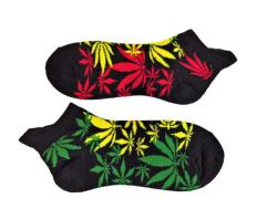 Sneaker Socken   Cannabis
