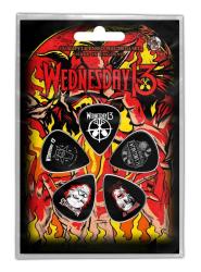 Wednesday13 Logo Shovels Plektrum Set