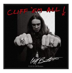 Aufnäher Cliff Burton Cliff em All Patch