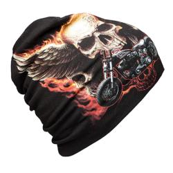 Beanie Biker Schädel
