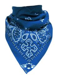 Blue XL Bandana Scarf