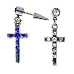 Kreuz Piercing Set