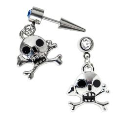 Piercings Set Totenkopf