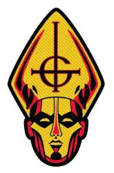 Aufnäher Ghost Papa Head Patch