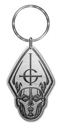 Ghost Papa Head Keyring