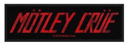 Aufnäher Mötley Crüe Logo Patch