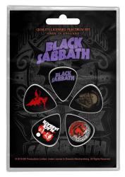 Black Sabbath Purple Logo Plektrum Set