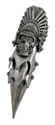 Full Finger Claw Ring Apache Skull