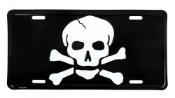 Blechschild Totenkopf