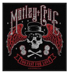 Aufnäher Mötley Crüe Too Fast For Love Patch