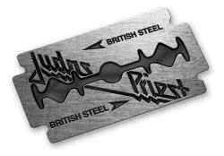 Judas Priest British Steel Pin Anstecker