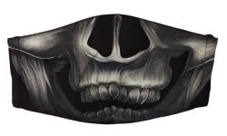 Gesichtsmaske Totenkopf Gebiss