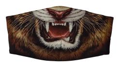 Gesichtsmaske Tiger Gebiss