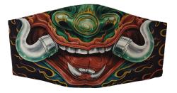 Gesichtsmaske Zähne