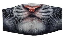 Gesichtsmaske Weißer Tiger