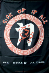 Sick of it all We Stand Alone Posterfahne