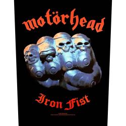 Rückenaufnäher Motörhead Iron Fist