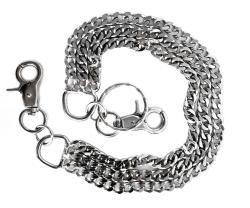 BDSM Metal Chain 3-Row Bondage Carabiner