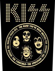 Kiss Hailing From NYc Rückenaufnäher