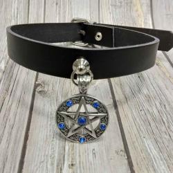 Pentagramm Halsband
