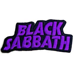 Gestickter Aufnäher Black Sabbath Logo Aufbügel Patch