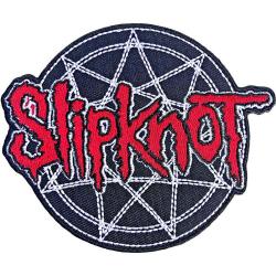 Gestickter Aufnäher Slipknot Circular Logo Aufbügel Patch