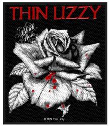 Aufnäher Thin Lizzy Black Rose Patch