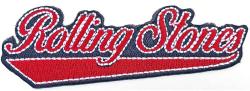 Iron On Patch Rolling Stones Baseball Logo Embroidered Patch