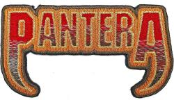 Gestickter Aufnäher Pantera Fangs Logo Aufbügel Patch